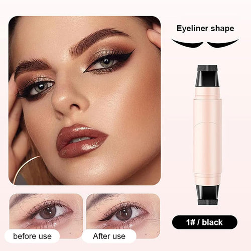 Eyeliner Stamp 2-în-1 – Linie Perfectă în Câteva Secunde, Fără Efort
